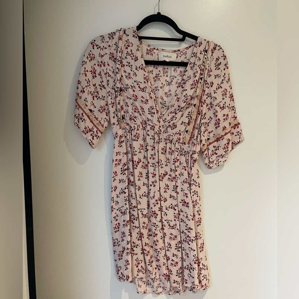 French style floral dress